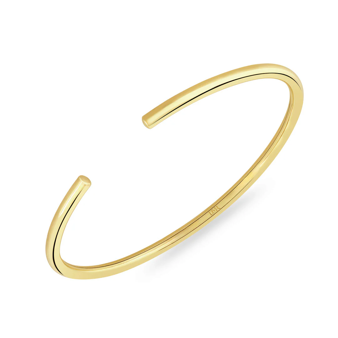 18ct Yellow Gold Flex Bangle - Image 3