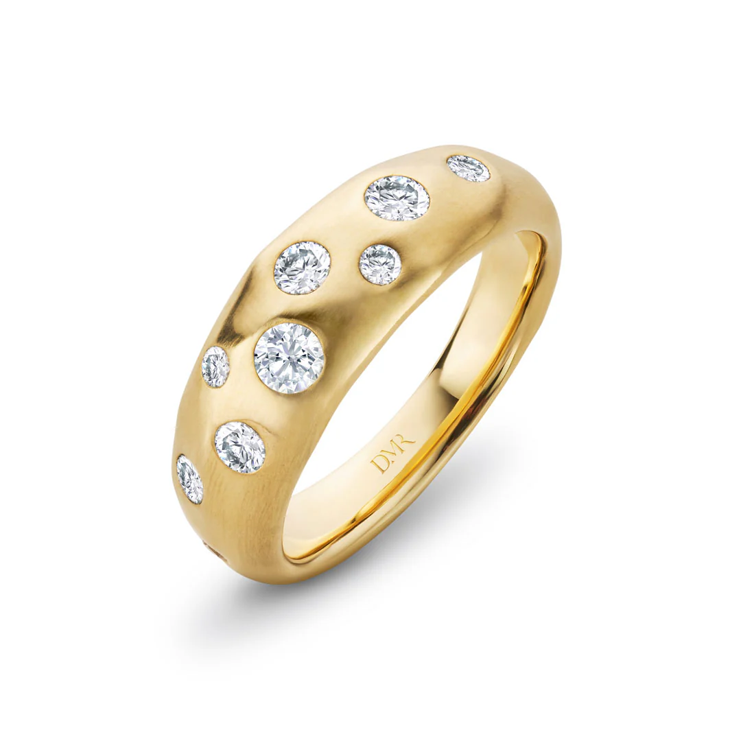 Cloud Nine 18ct Yellow Gold Diamond Ring - Image 3