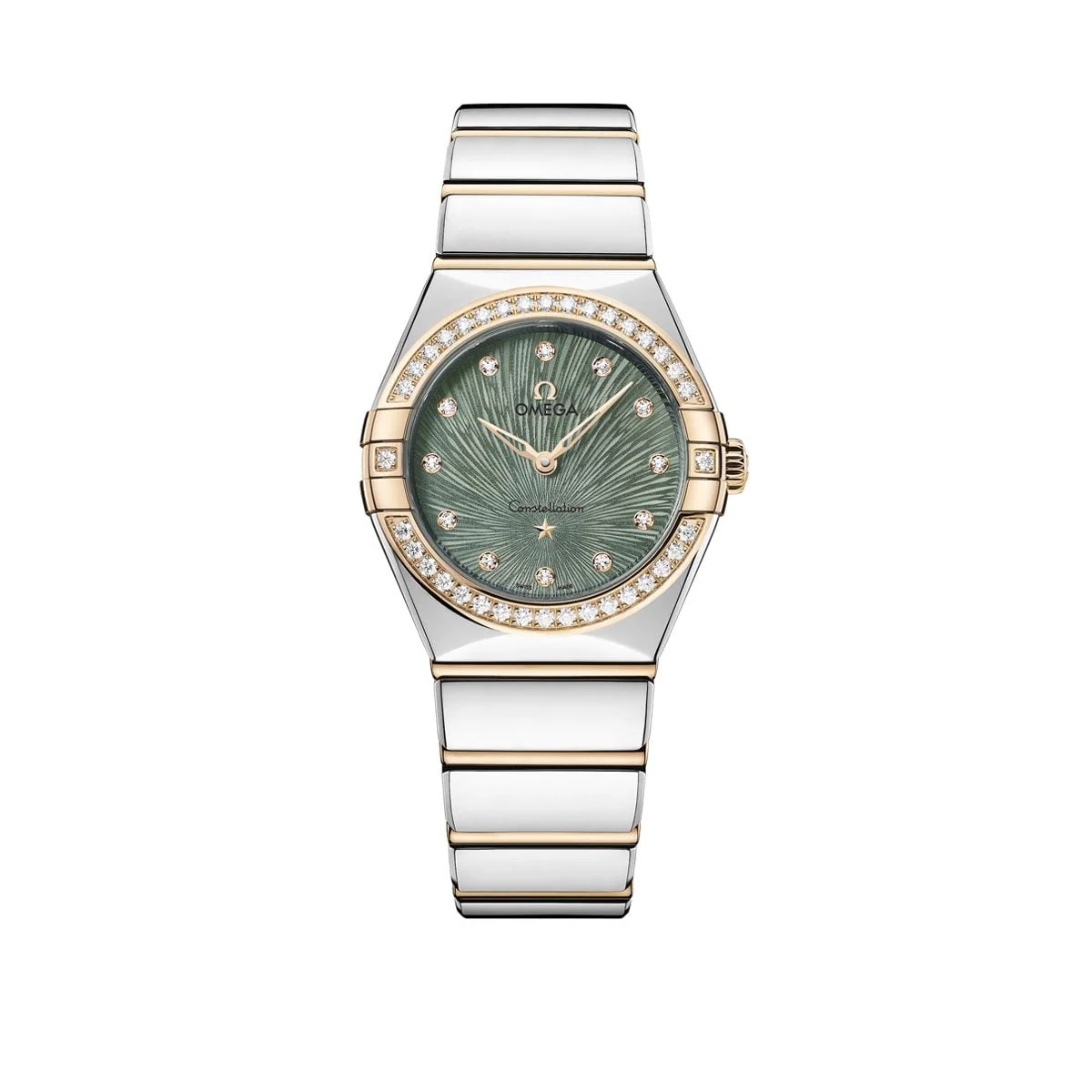 OMEGA Constellation Moonshine&trade; Gold & Steel Quartz 28mm Watch