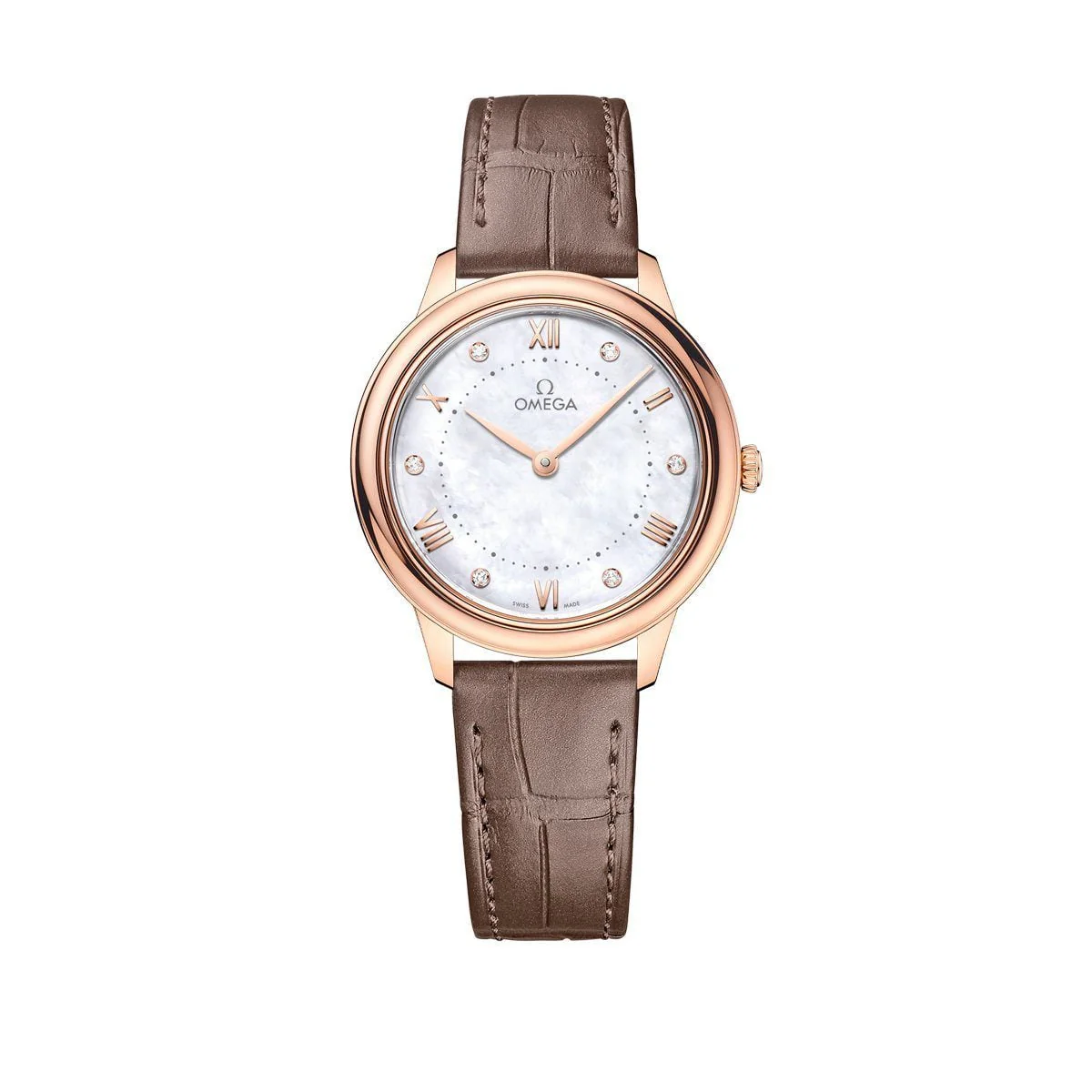 OMEGA De Ville Prestige Sedna&trade; Gold Quartz 30mm Watch