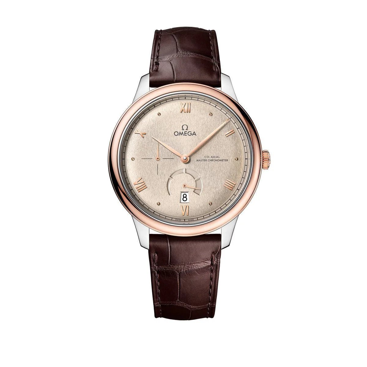 OMEGA De Ville Prestige Steel Sedna&trade; Gold Chronometer 41mm Watch