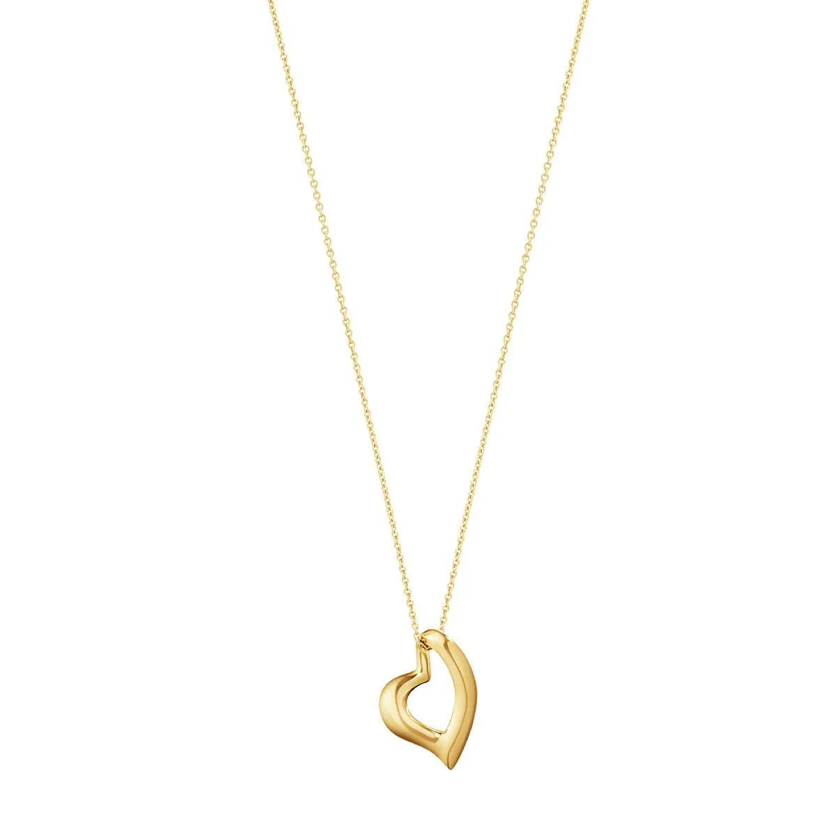 Yellow Gold Heart Pendant