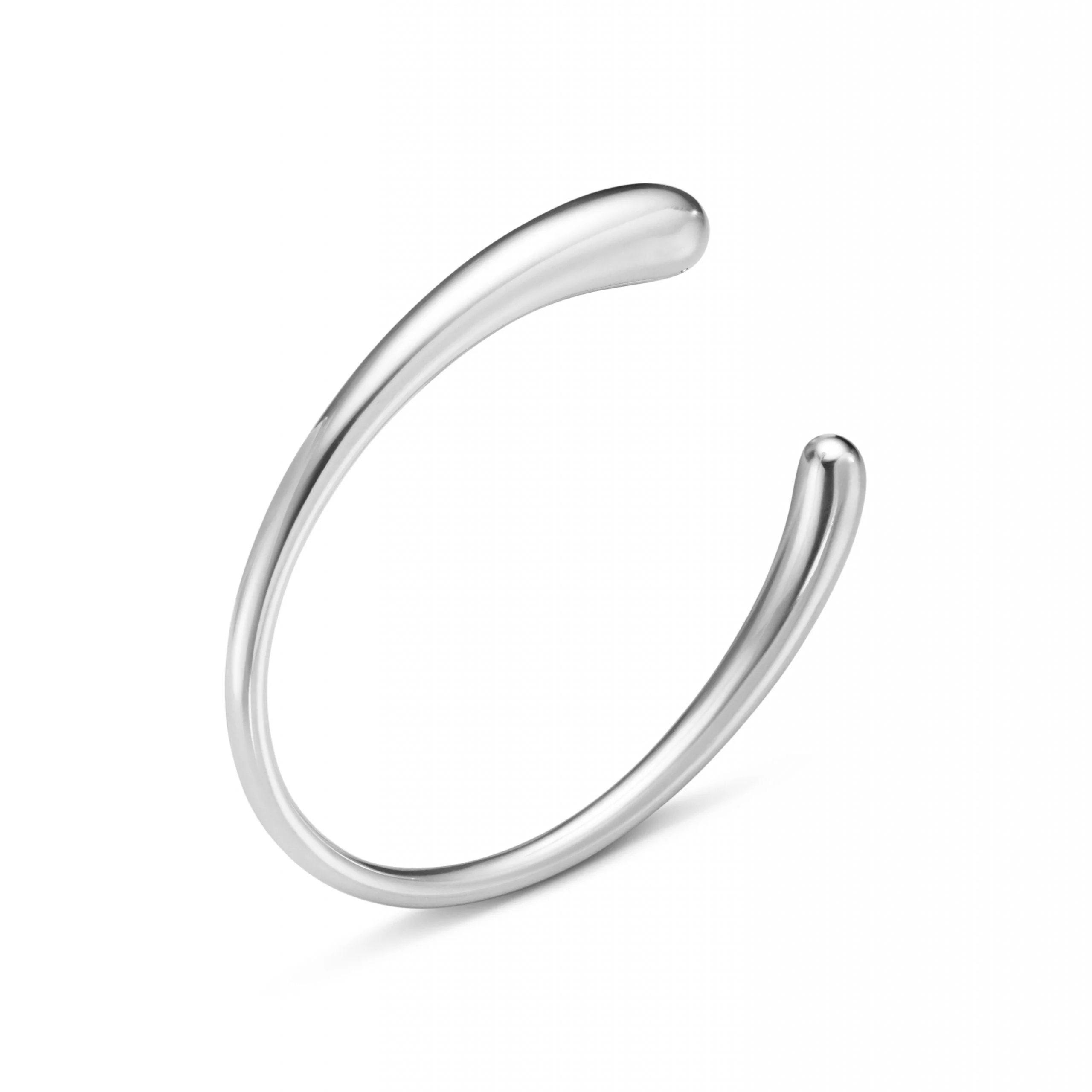 Mercy Sterling Silver Open Bangle