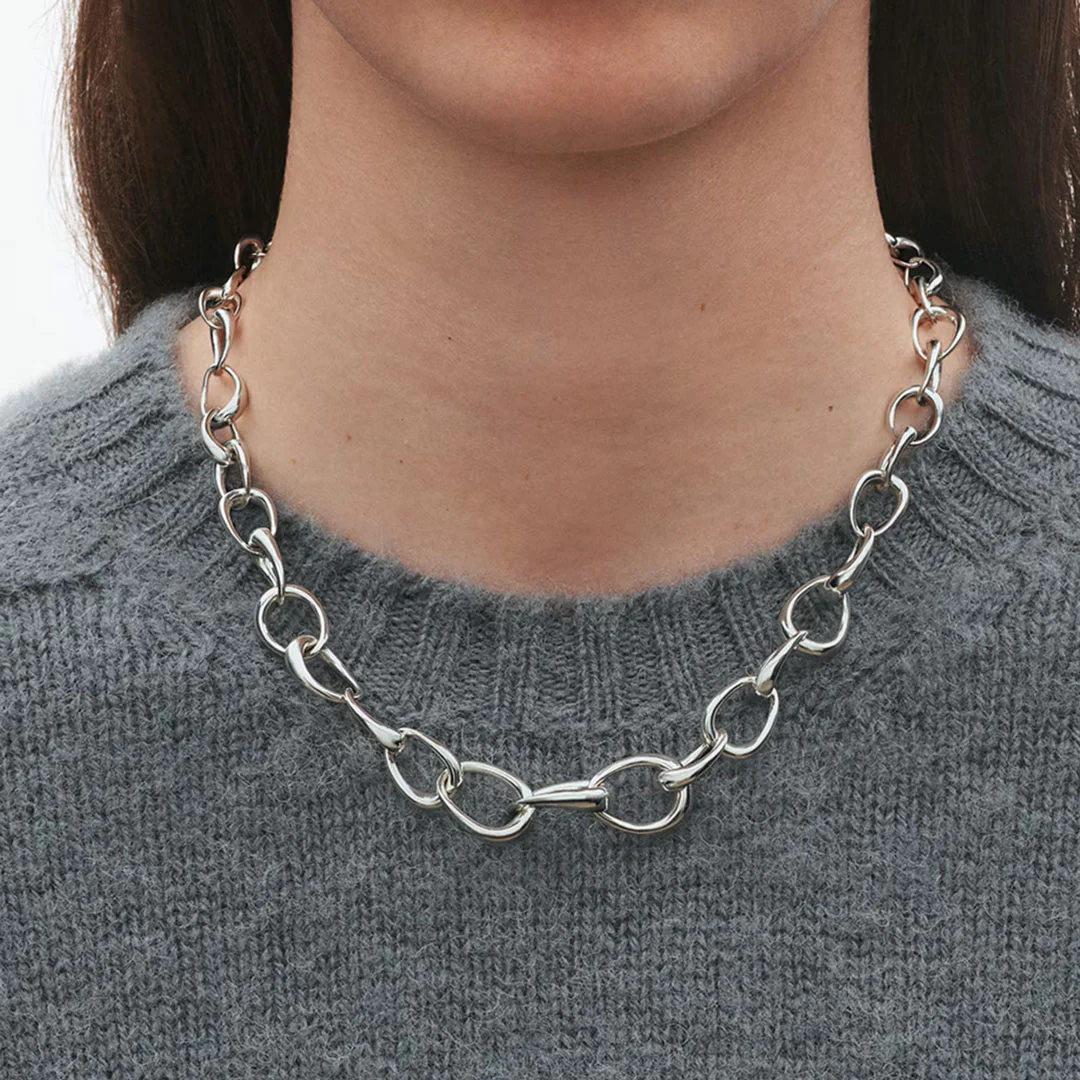 Offspring Sterling Silver Link Necklace - Image 2