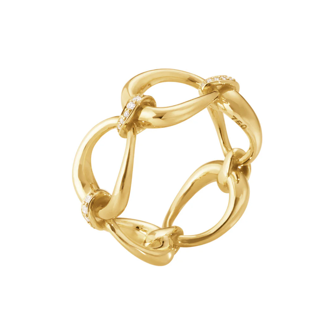 Offspring Yellow Gold & Diamond Ring - Image 3