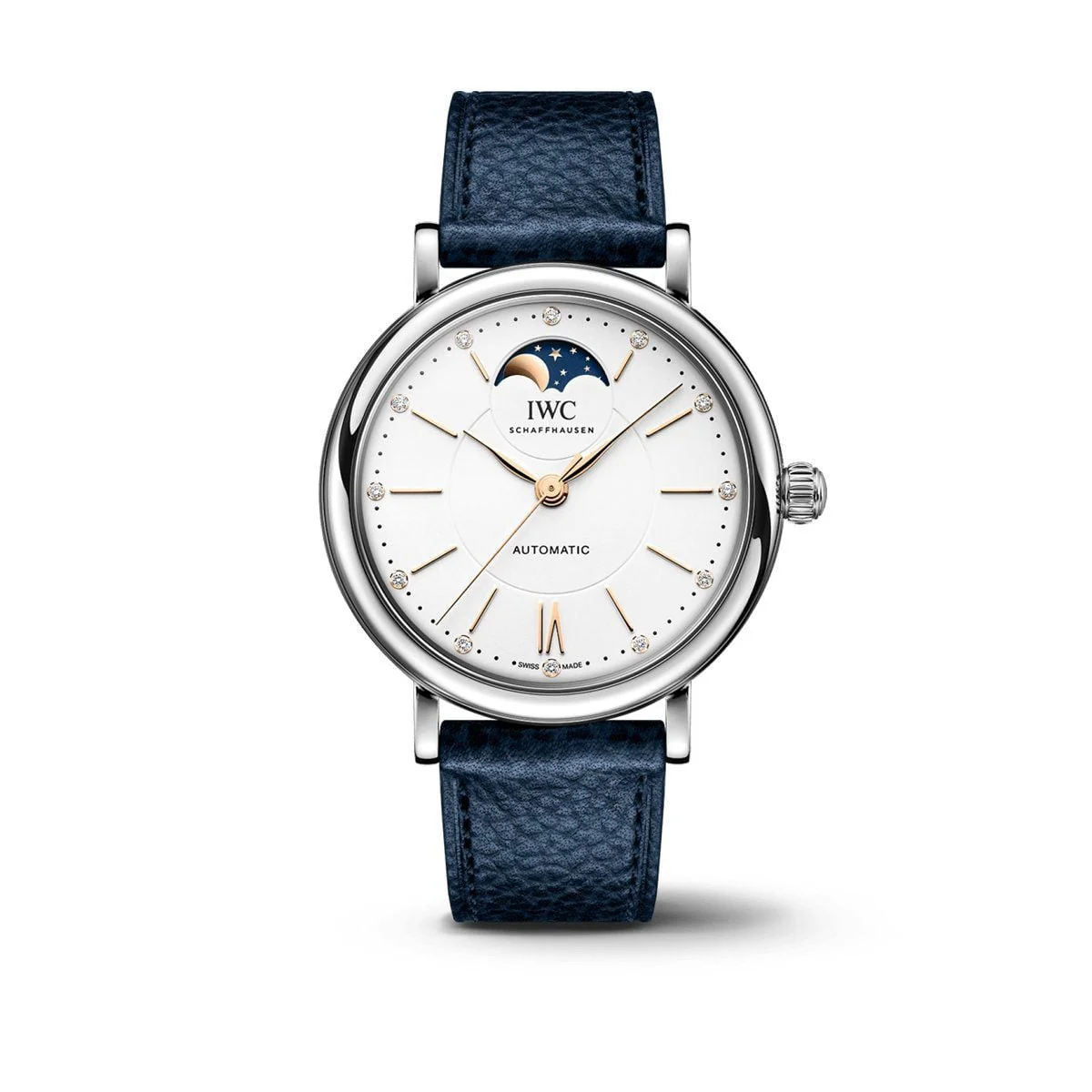 IWC Schaffhausen Portofino Automatic Moon Phase 37mm Watch