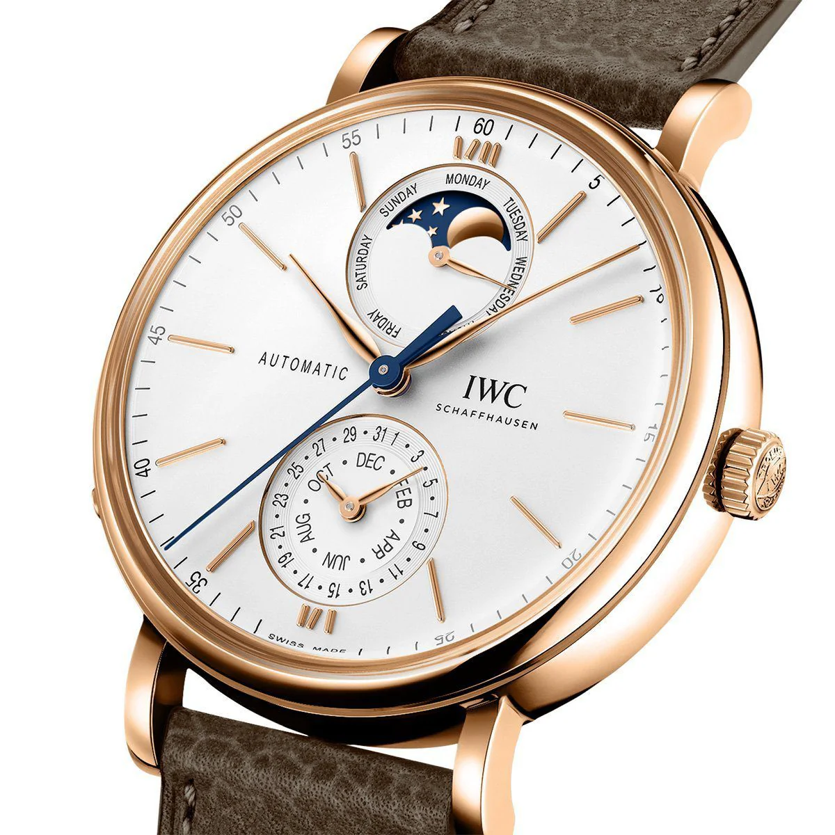 IWC Schaffhausen Portofino Complete Calendar 41mm Watch - Image 2