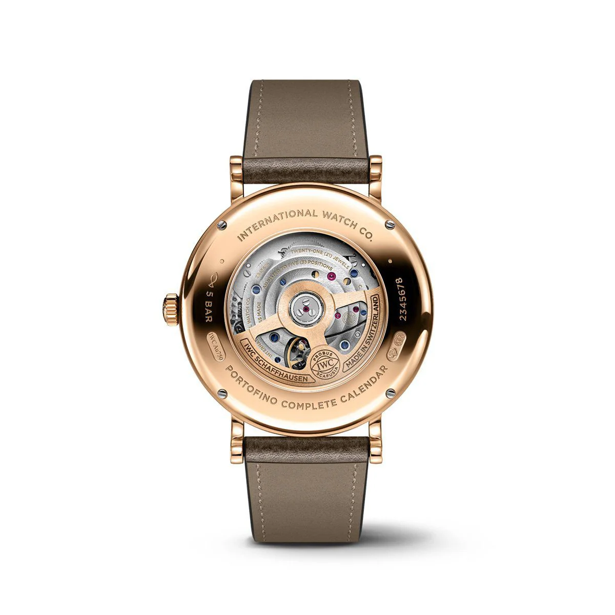 IWC Schaffhausen Portofino Complete Calendar 41mm Watch - Image 3