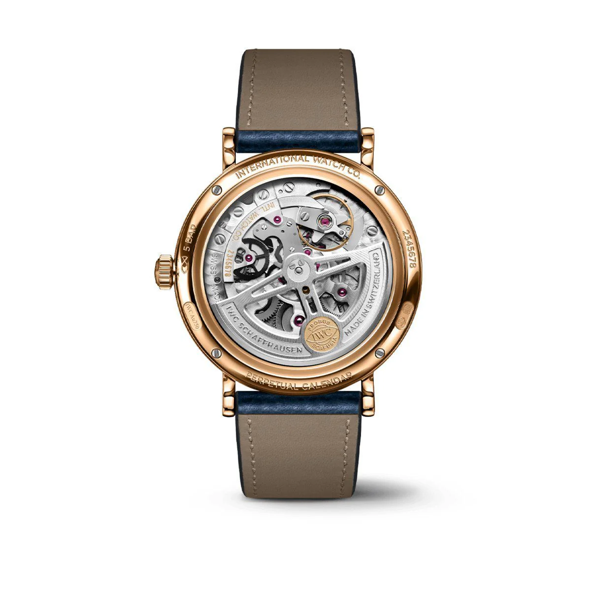 IWC Schaffhausen Portofino Perpetual Calendar 40mm Gold Watch - Image 3