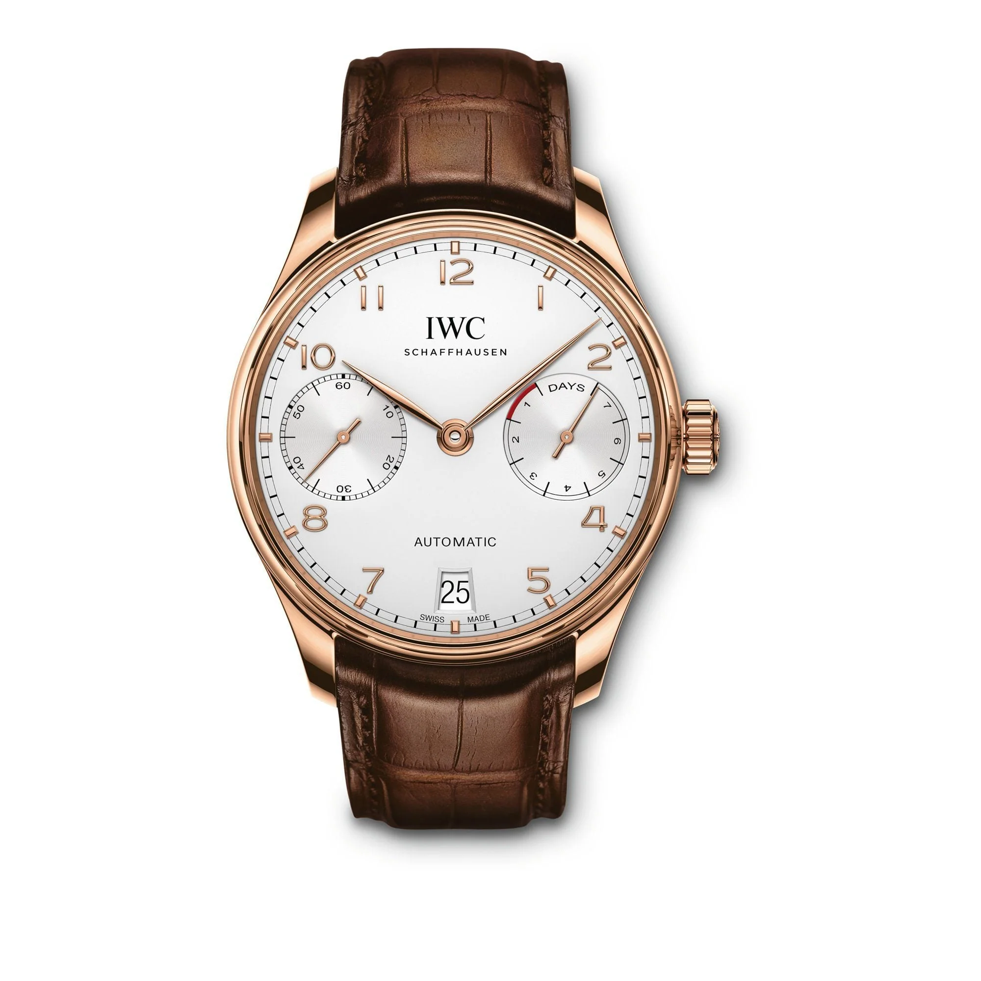 IWC Schaffhausen Portugieser Automatic Gold 42mm Watch
