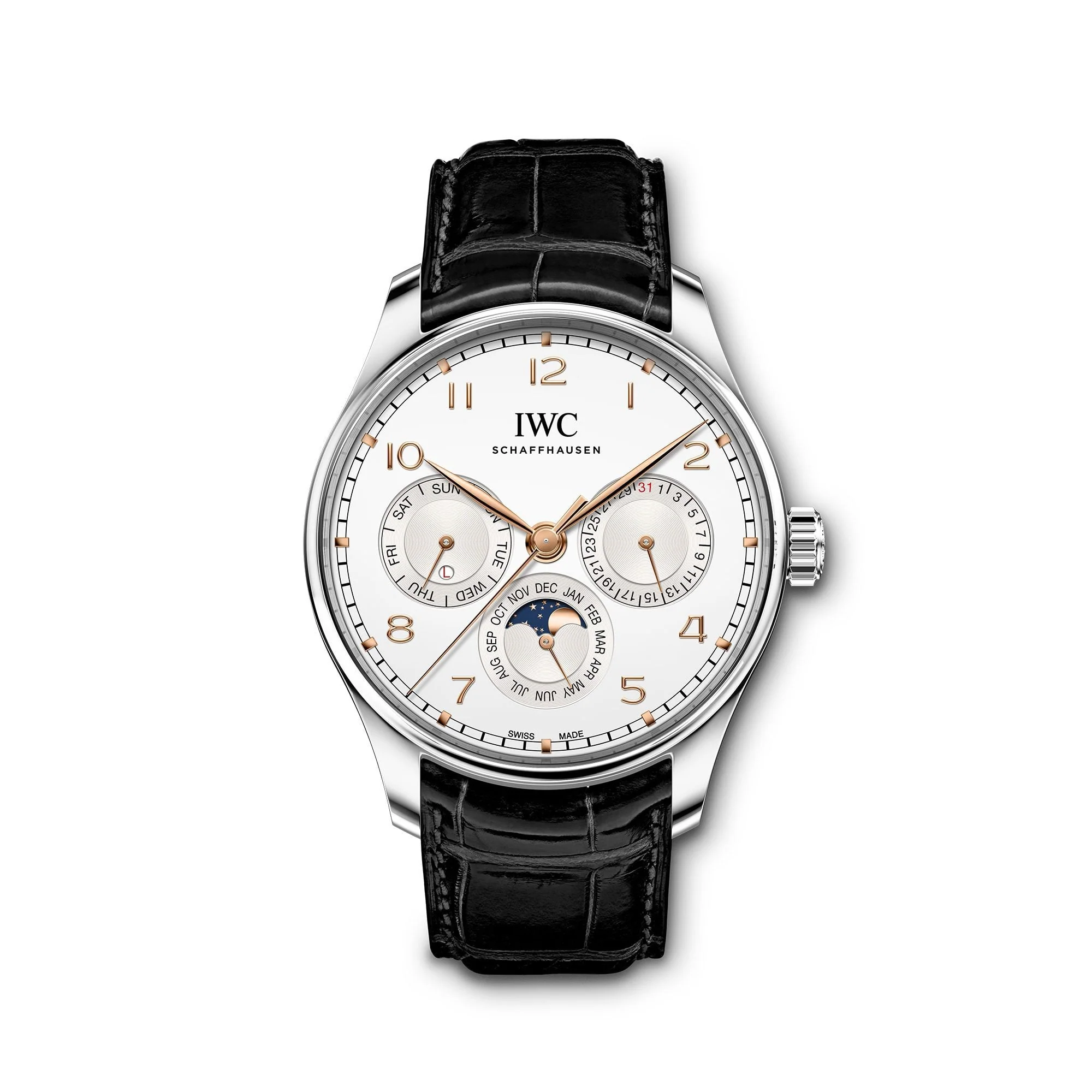 IWC Schaffhausen Portugieser Perpetual Calendar Steel 42mm Watch