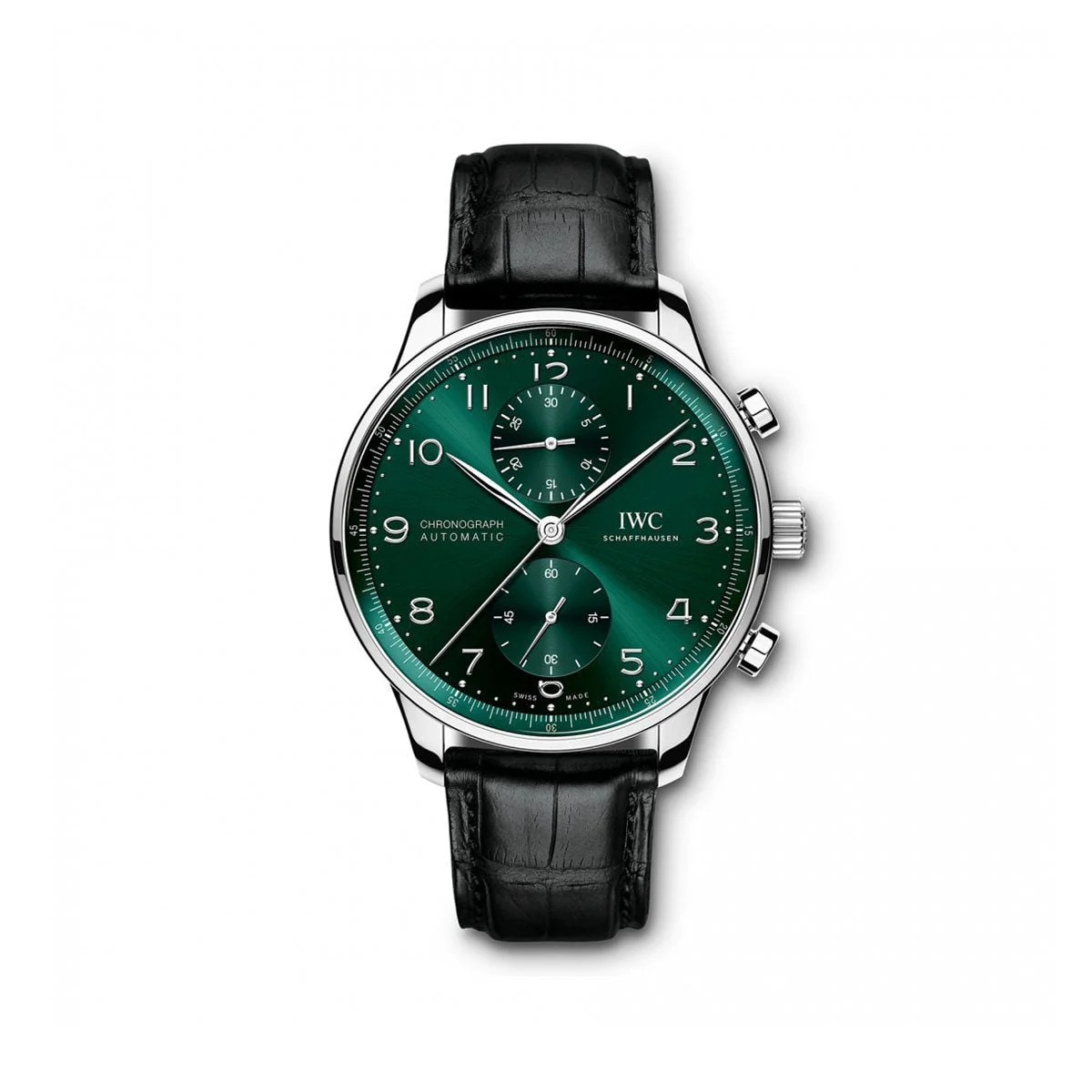 IWC Schaffhausen Portugieser Steel Chronograph 41mm Watch