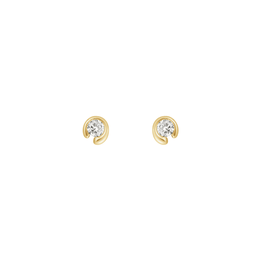 Mercy 18ct Yellow Gold Stud Earrings