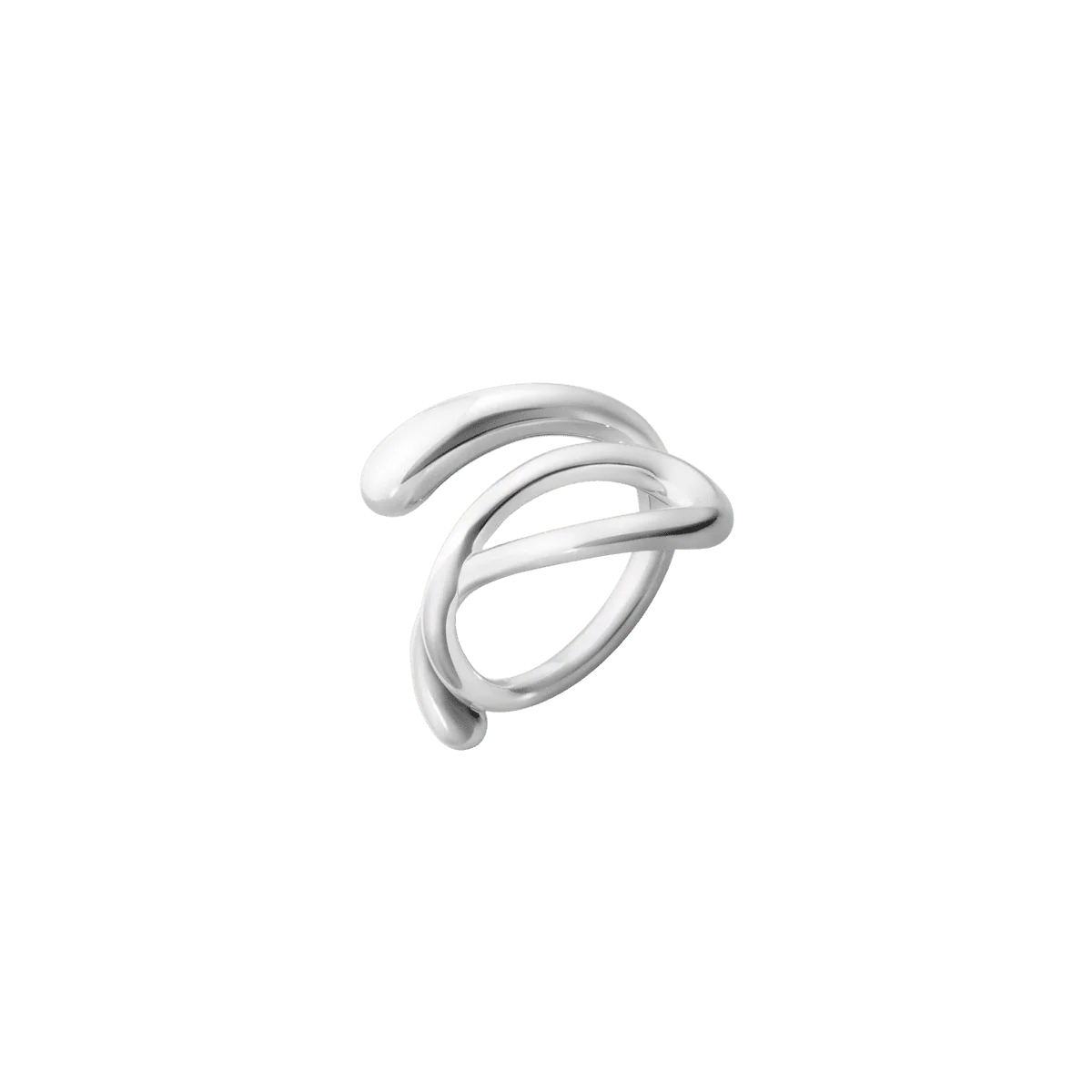 Mercy Sterling Silver Swirl Ring