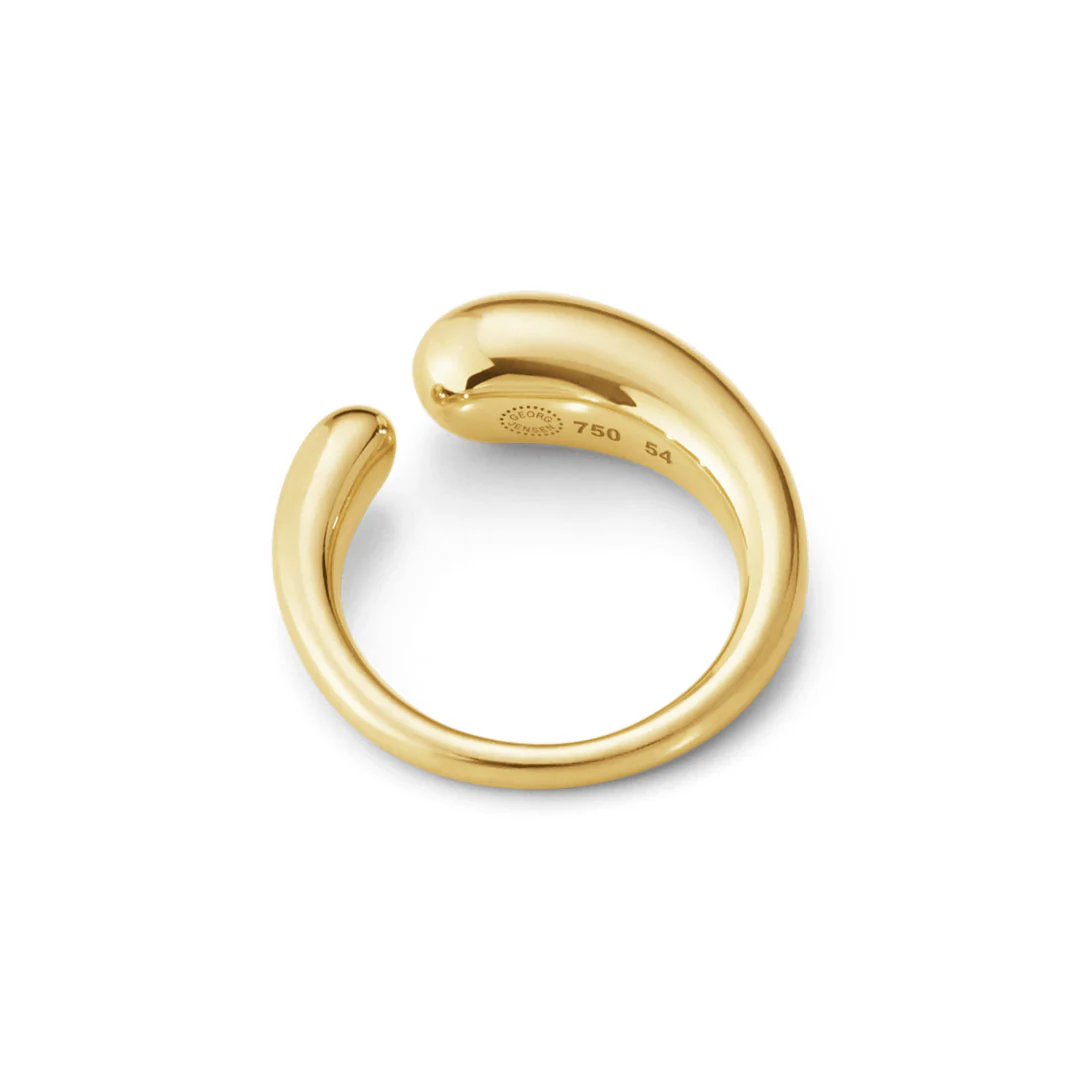 Mercy Yellow Gold Small Ring - Image 3