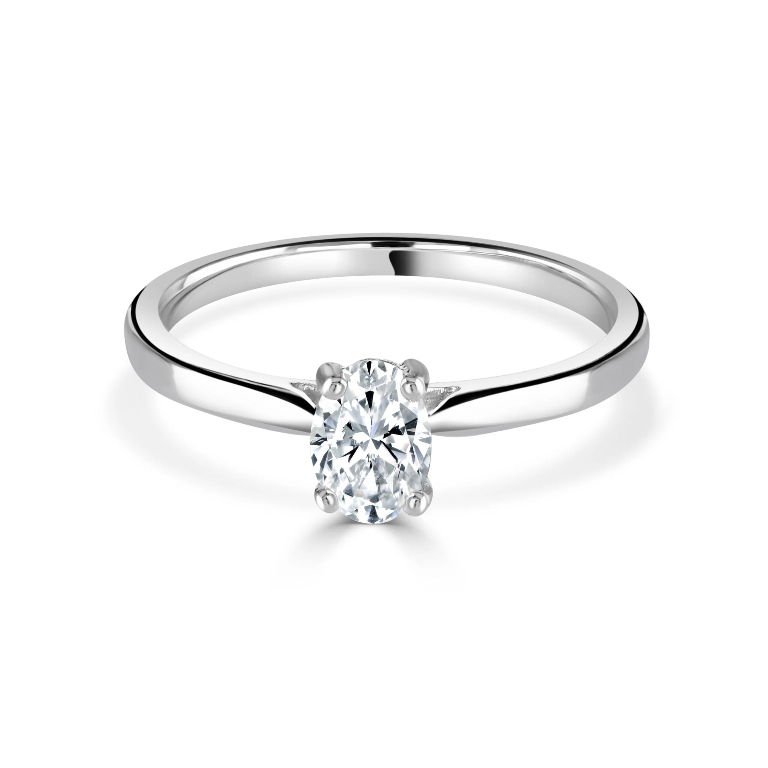 Oval Cut Diamond Ring