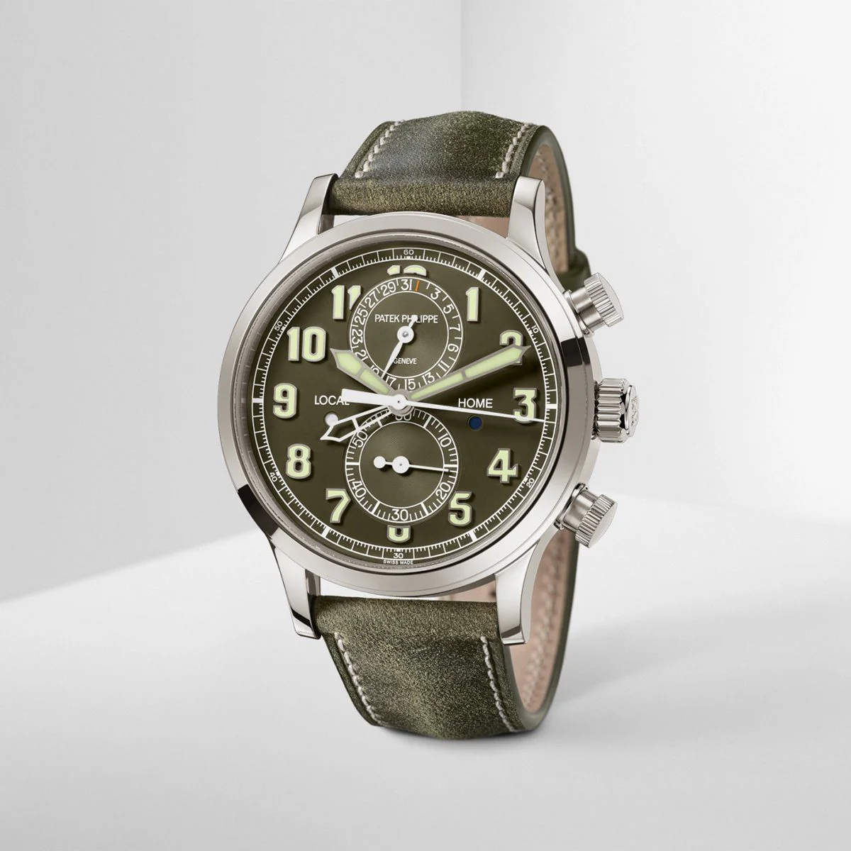 Patek Philippe Calatrava Pilot Travel Time Chronograph Ref. 5924G-010 - Image 3