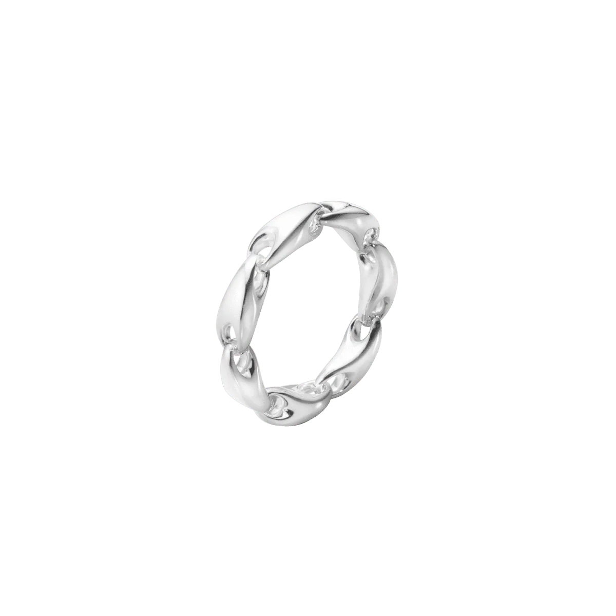 Reflect Silver Chain Ring