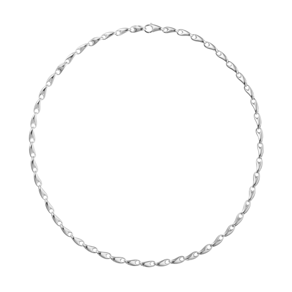 Reflect Silver Link Necklace