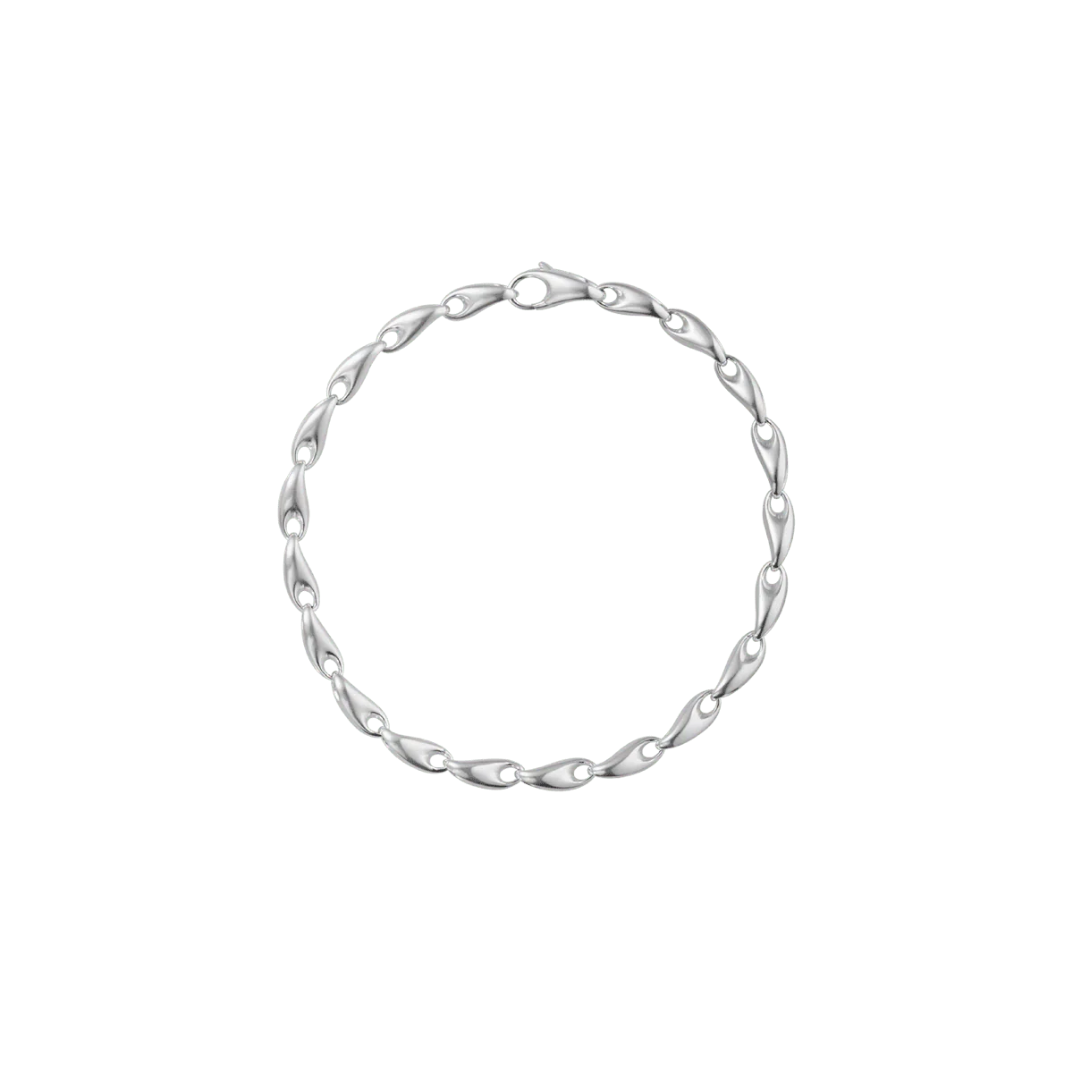 Reflect Silver Slim Bracelet - Image 2