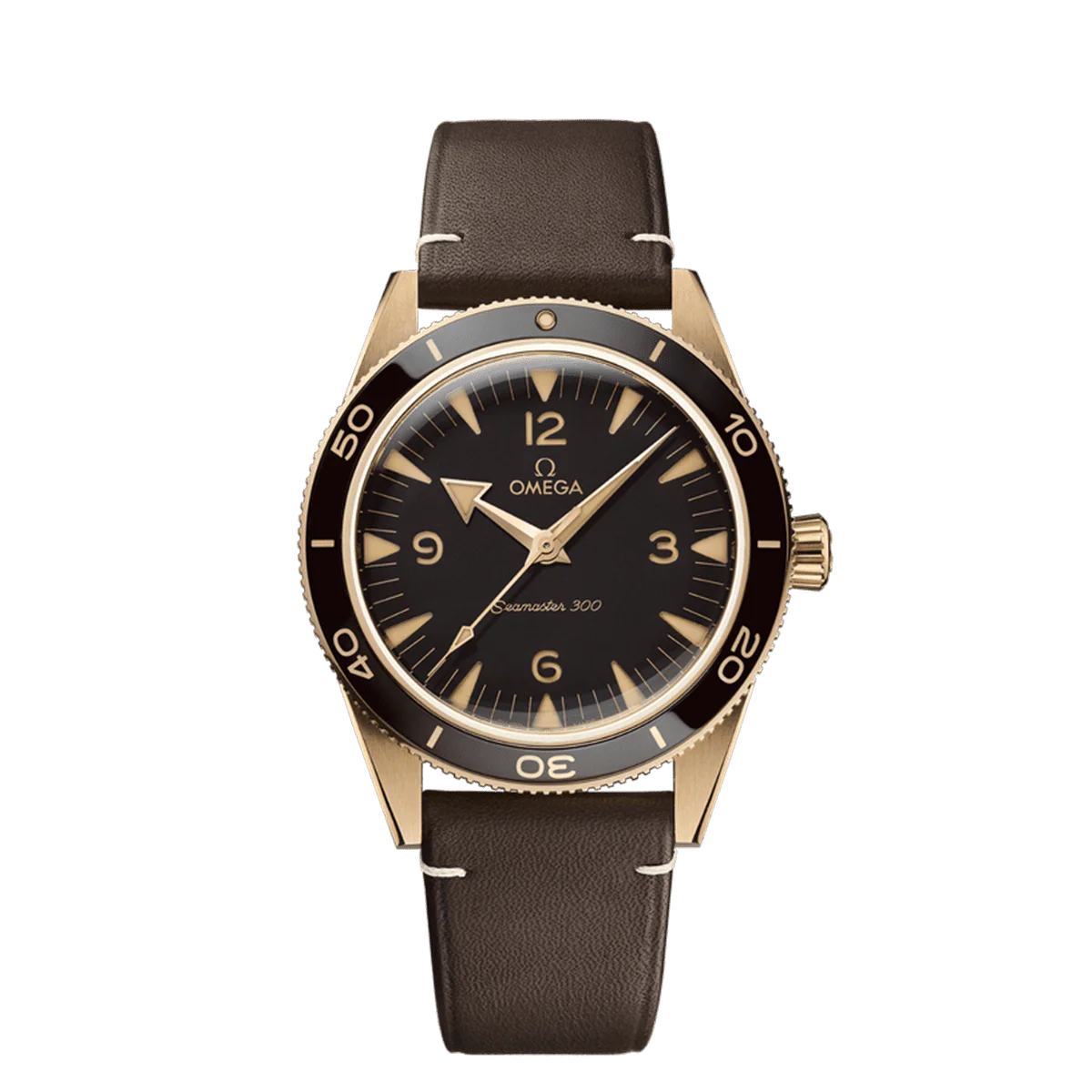 OMEGA Seamaster 300 Bronze Gold Chronometer 41mm Watch