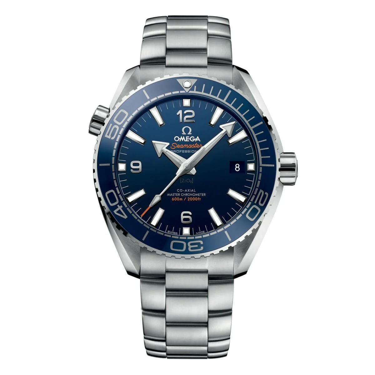 OMEGA Seamaster Planet Ocean 600m Steel Chronometer 43.5mm Watch
