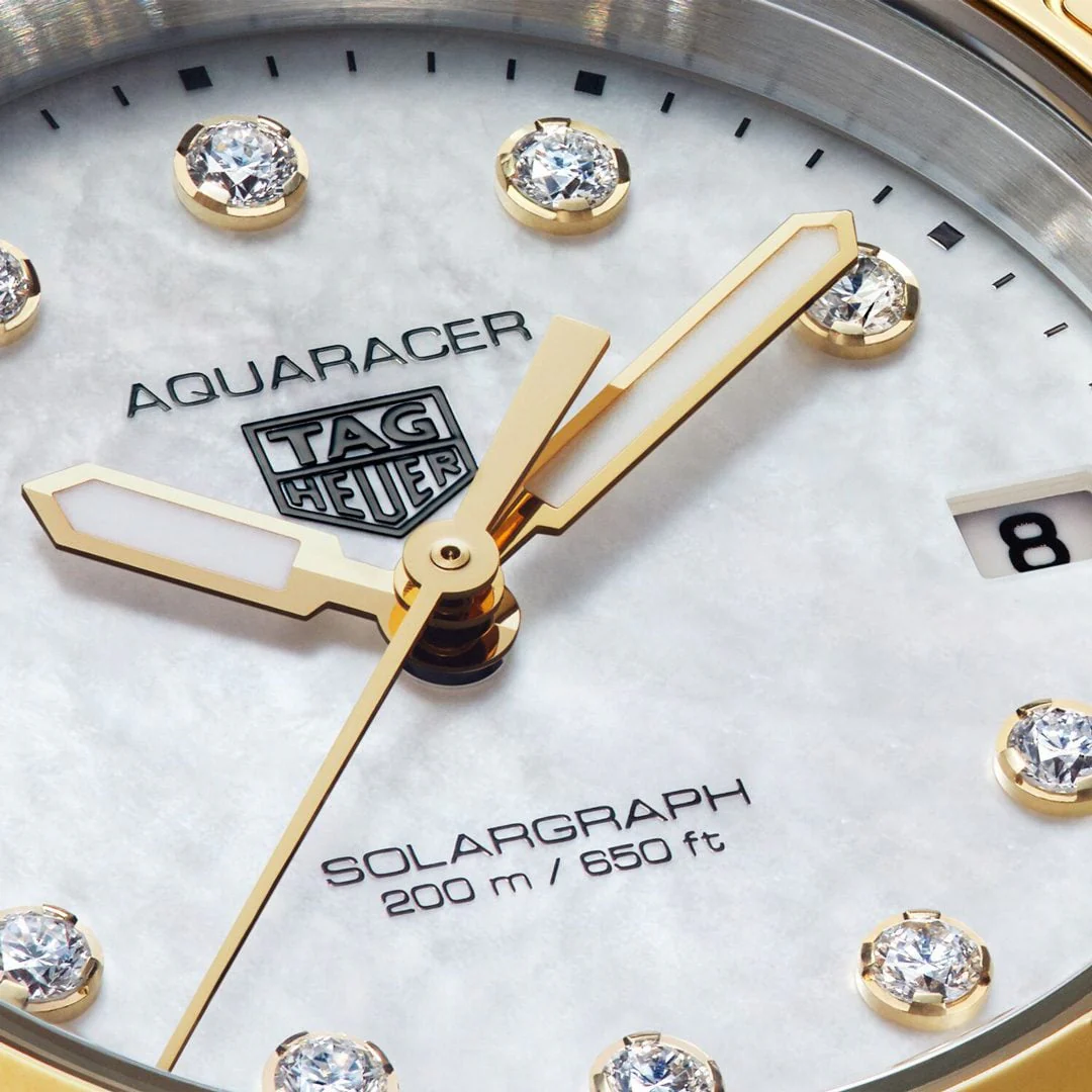 TAG Heuer Aquaracer Professional 200 Solargraph 34mm Watch - Image 4