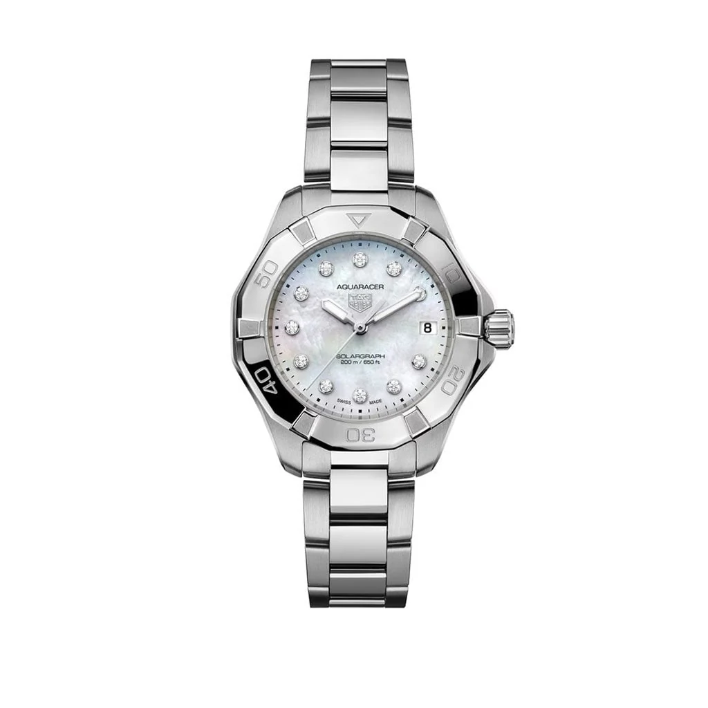 TAG Heuer Aquaracer Professional 200 Solargraph 34mm Watch