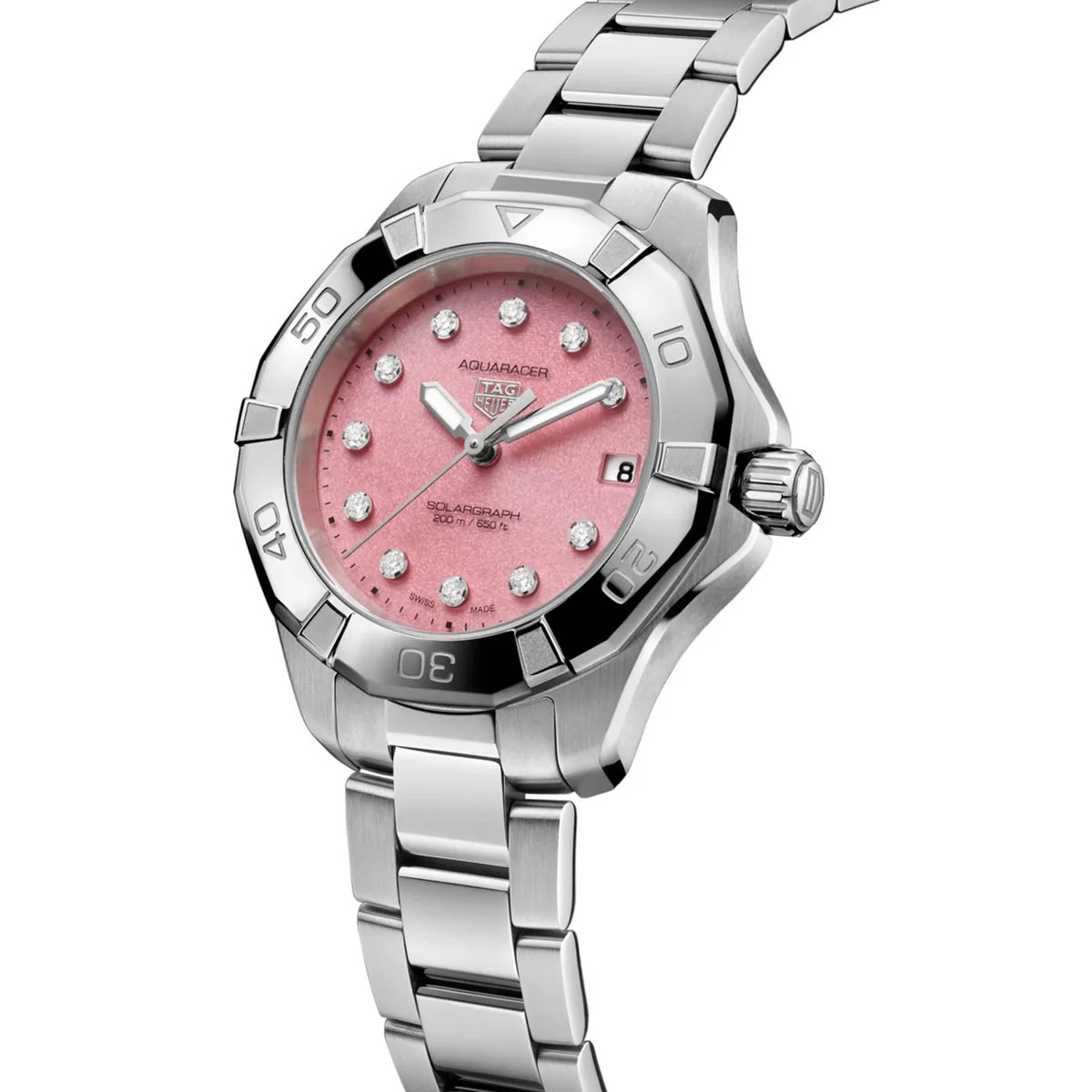 TAG Heuer Aquaracer Professional 200 Solargraph 34mm Watch - Image 2