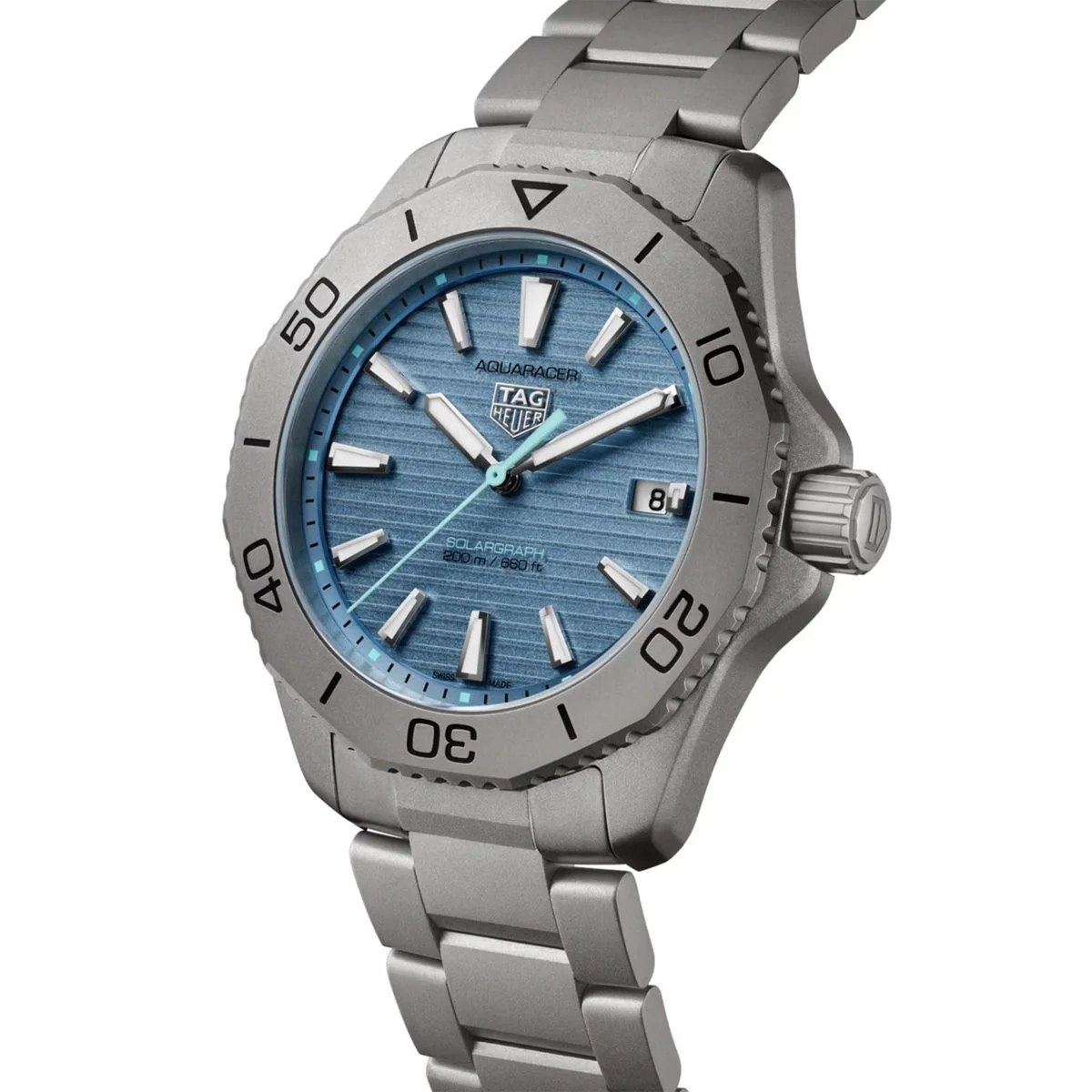 TAG Heuer Aquaracer Professional 200 Solargraph 40mm Watch - Image 2