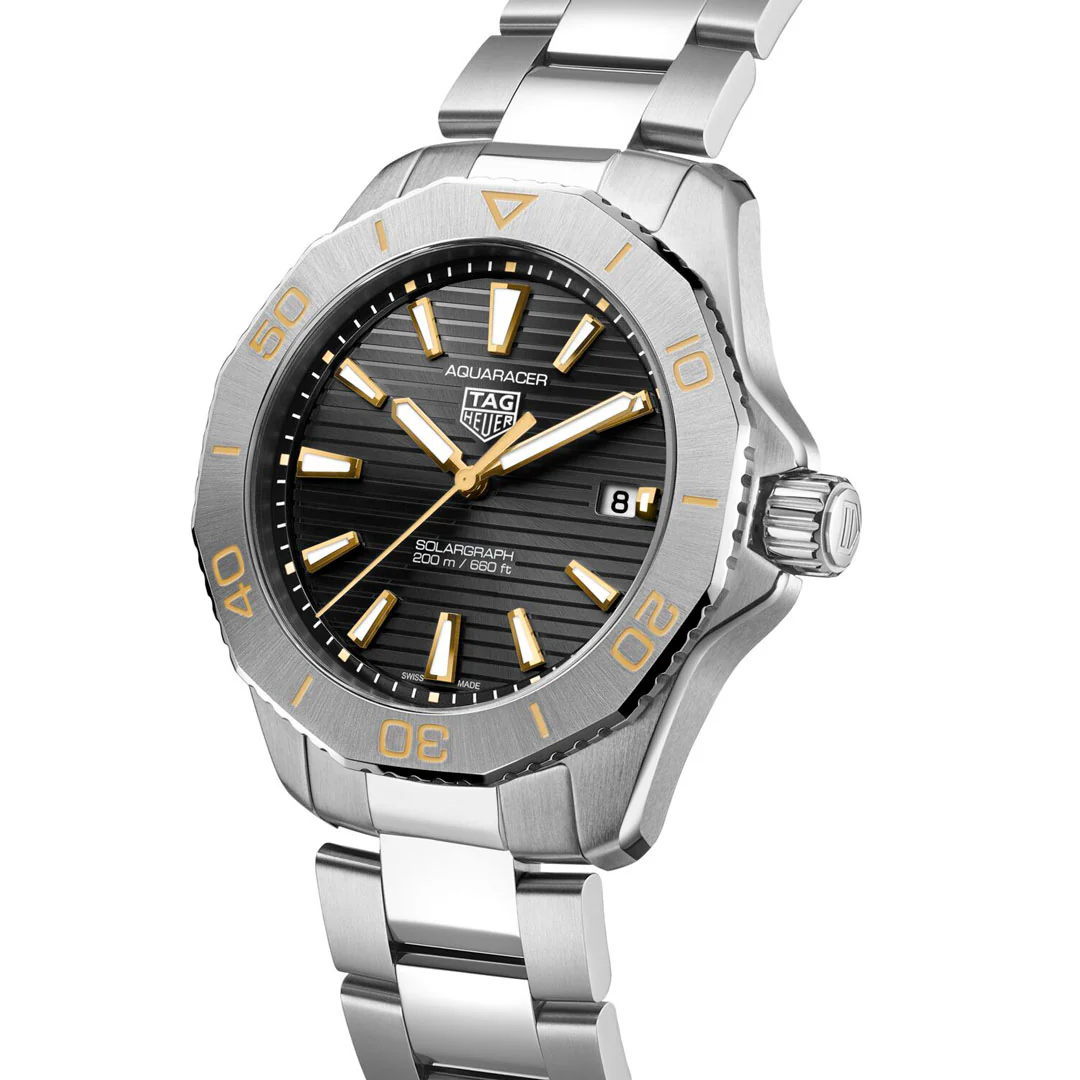 TAG Heuer Aquaracer Professional 200 Solargraph 40mm Watch - Image 2