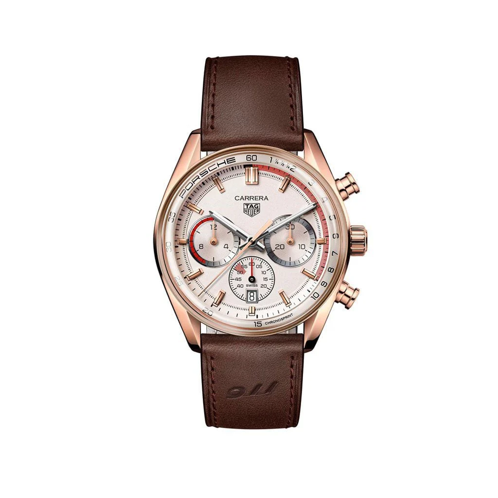 TAG Heuer Carrera Chronosprint x Porsche Automatic 42mm Watch