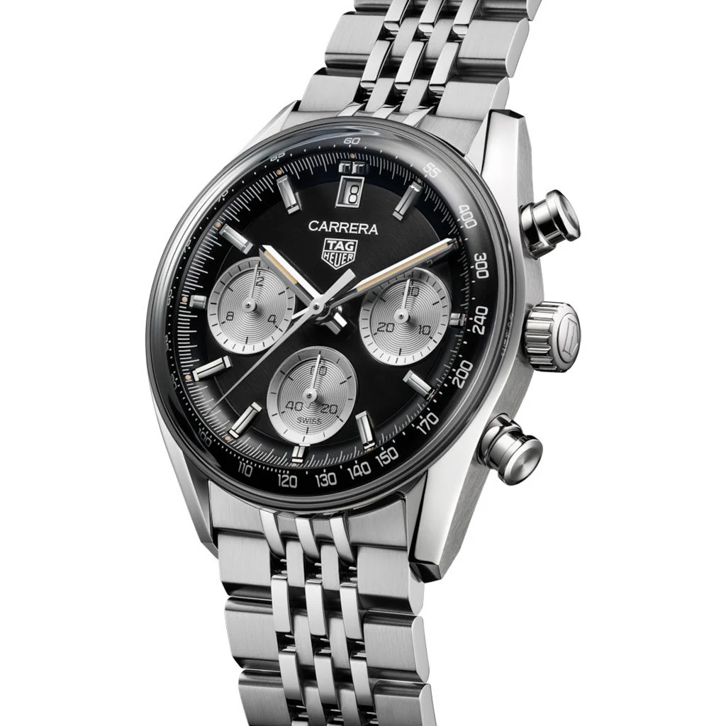 TAG Heuer Carrera Chronograph Steel 39mm Automatic Watch - Image 2