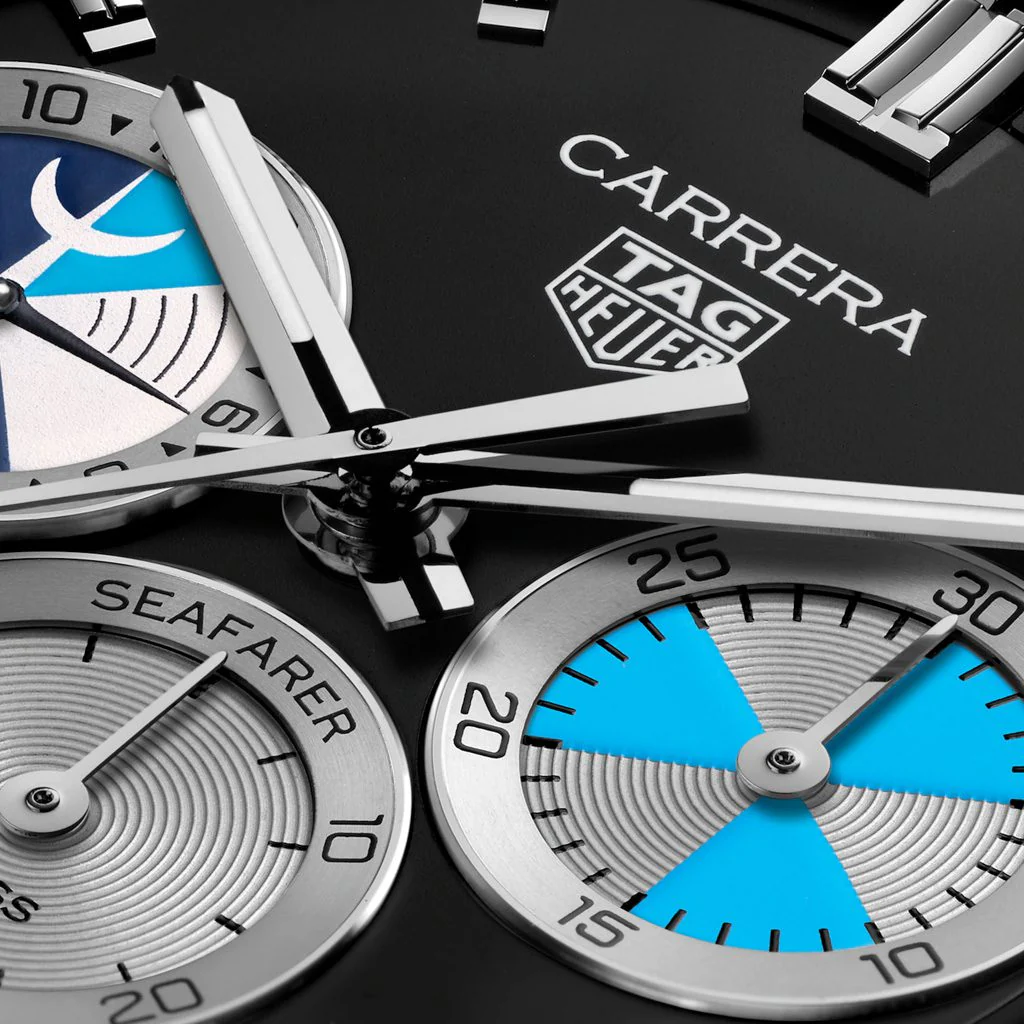 TAG Heuer Carrera Chronograph Seafarer x Hodinkee Automatic 42mm Watch - Image 4