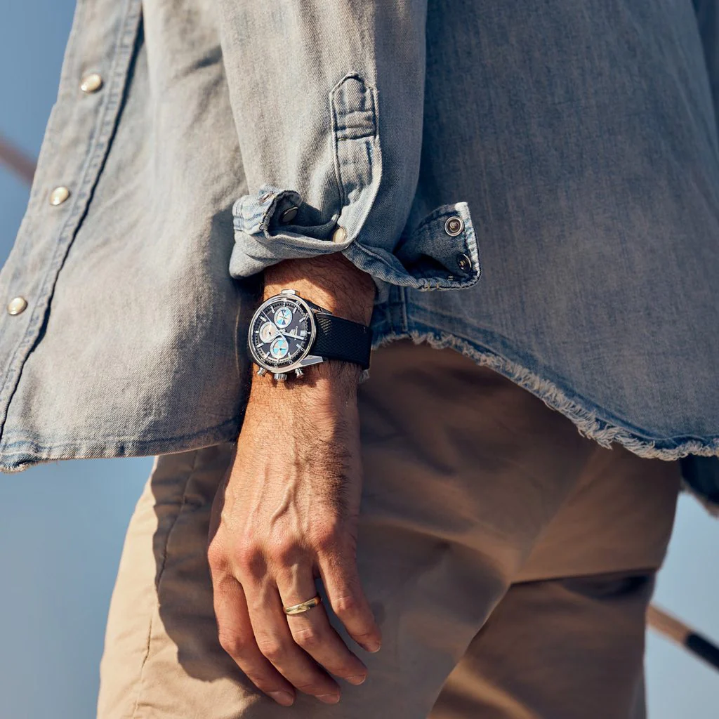 TAG Heuer Carrera Chronograph Seafarer x Hodinkee Automatic 42mm Watch - Image 5