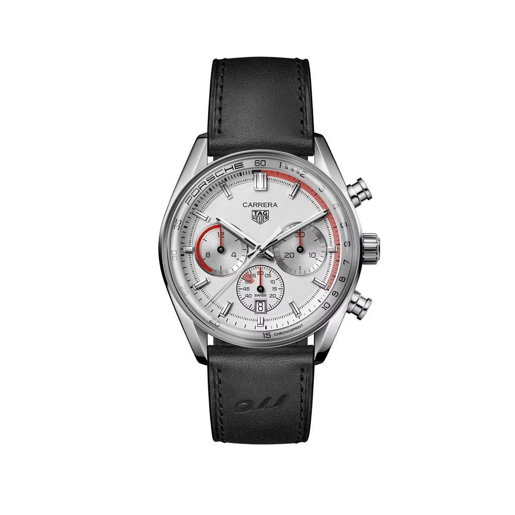 TAG Heuer Carrera Chronosprint x Porsche Automatic 42mm Watch