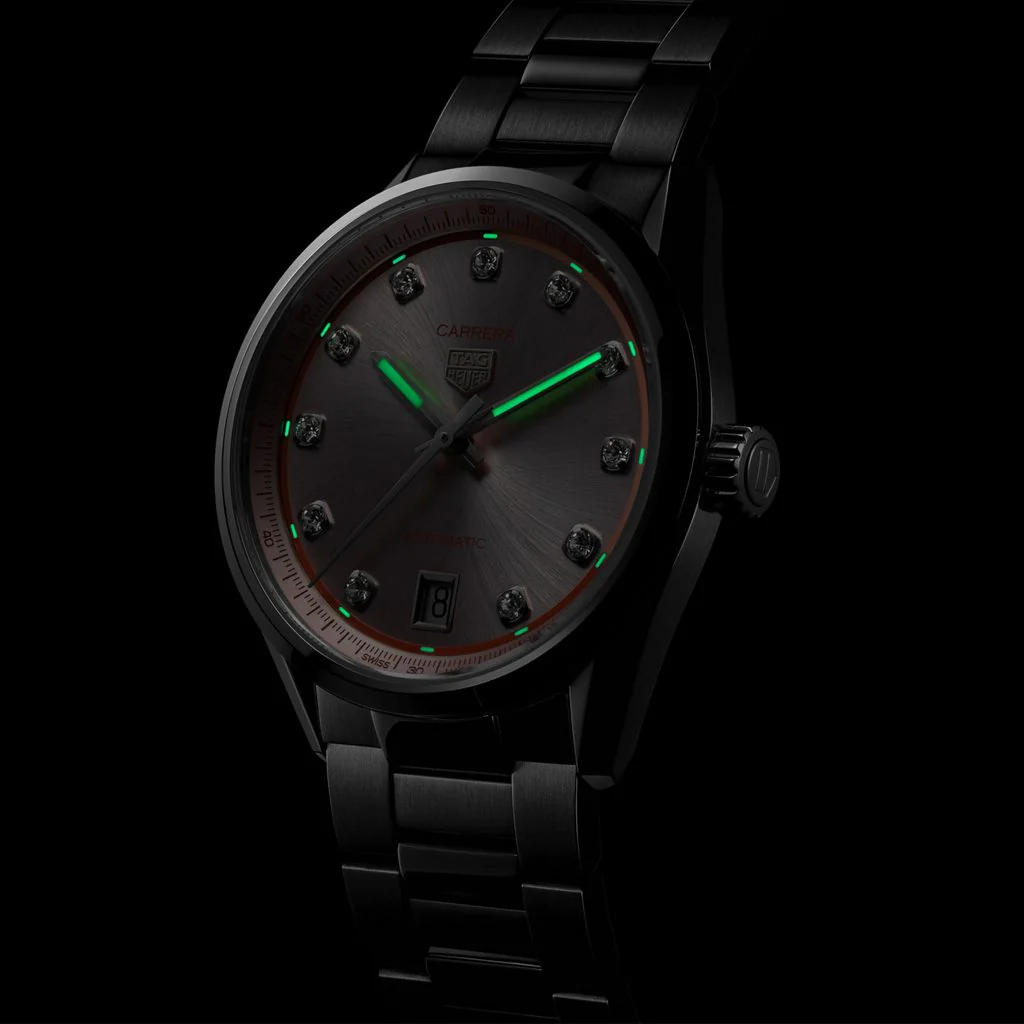 TAG Heuer Carrera Date 36mm Automatic Watch - Image 3