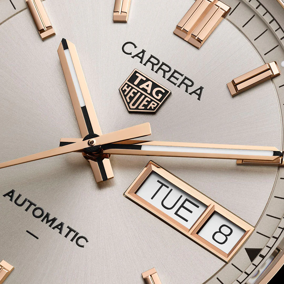 TAG Heuer Carrera Day-Date Steel 41mm Automatic Watch - Image 4