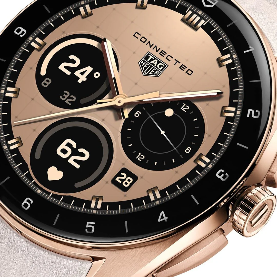 TAG Heuer Connected Calibre E5 40mm Golden Bright Edition Watch - Image 4