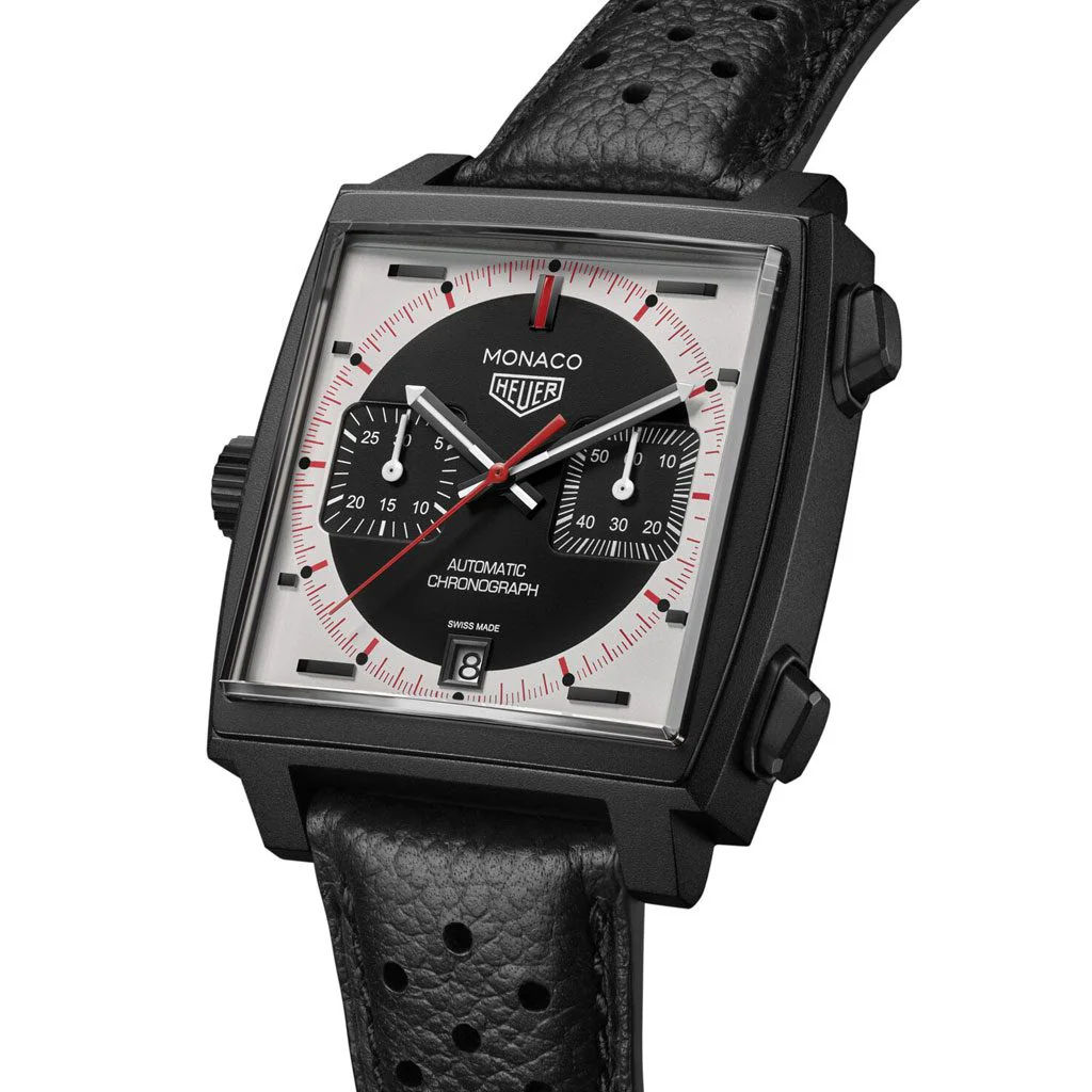 TAG Heuer Monaco Chronograph Stopwatch 39mm Watch - Image 2
