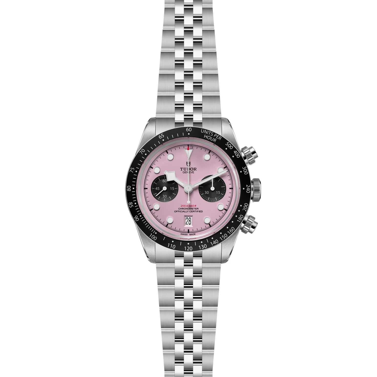 TUDOR Black Bay Chrono Pink Automatic 41mm Watch - Image 2