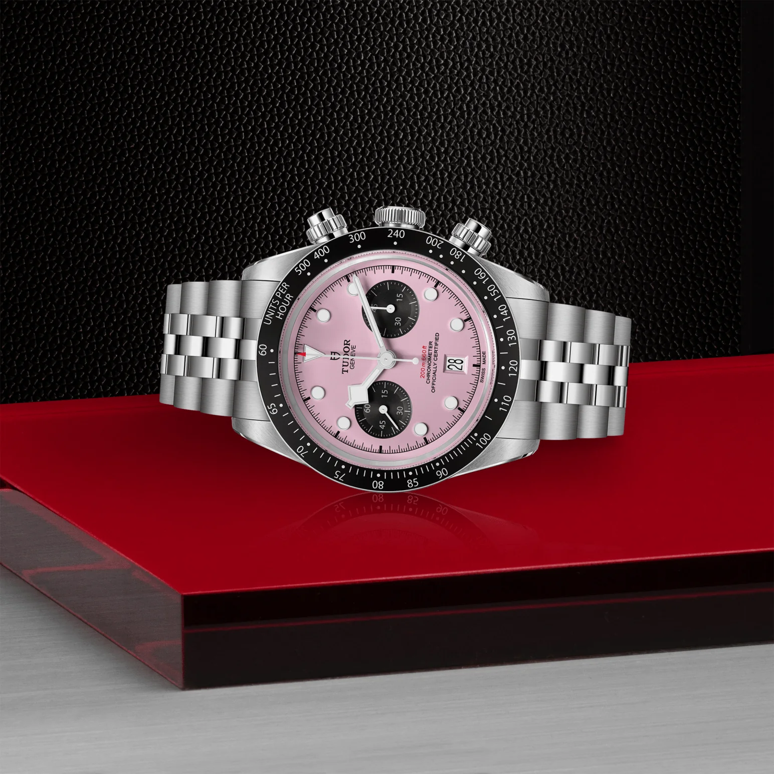 TUDOR Black Bay Chrono Pink Automatic 41mm Watch - Image 3