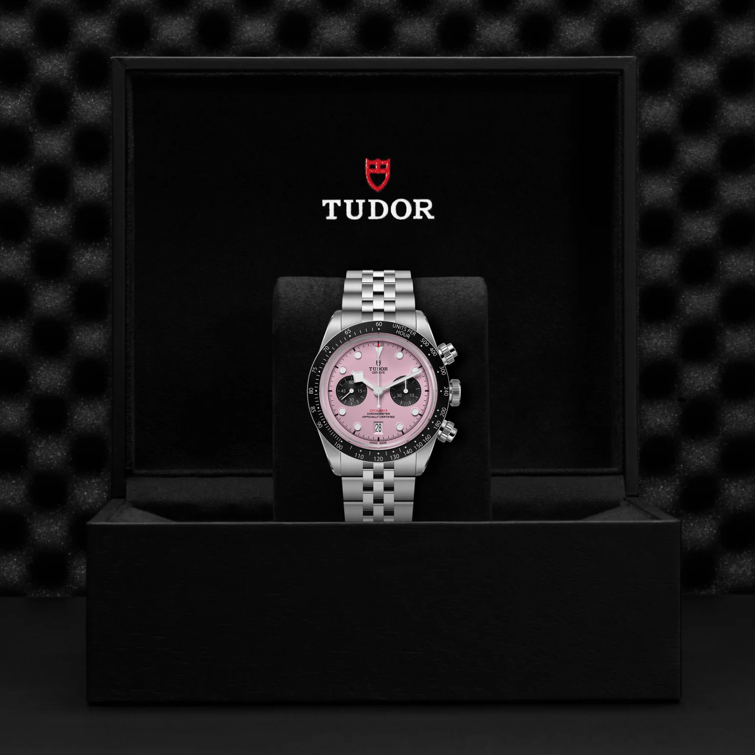 TUDOR Black Bay Chrono Pink Automatic 41mm Watch - Image 4