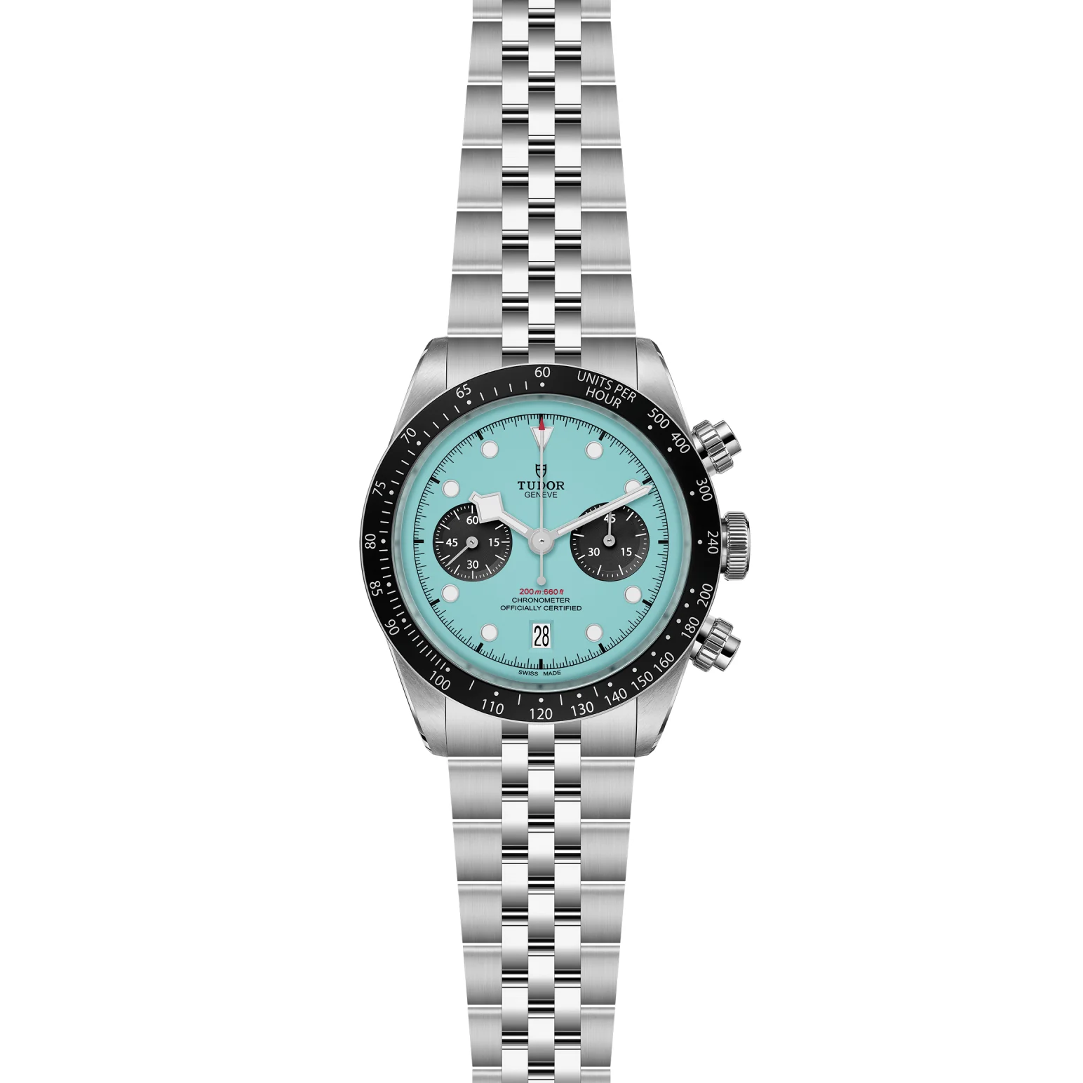 TUDOR Black Bay Chrono Flamingo Blue Automatic 41mm Watch - Image 2