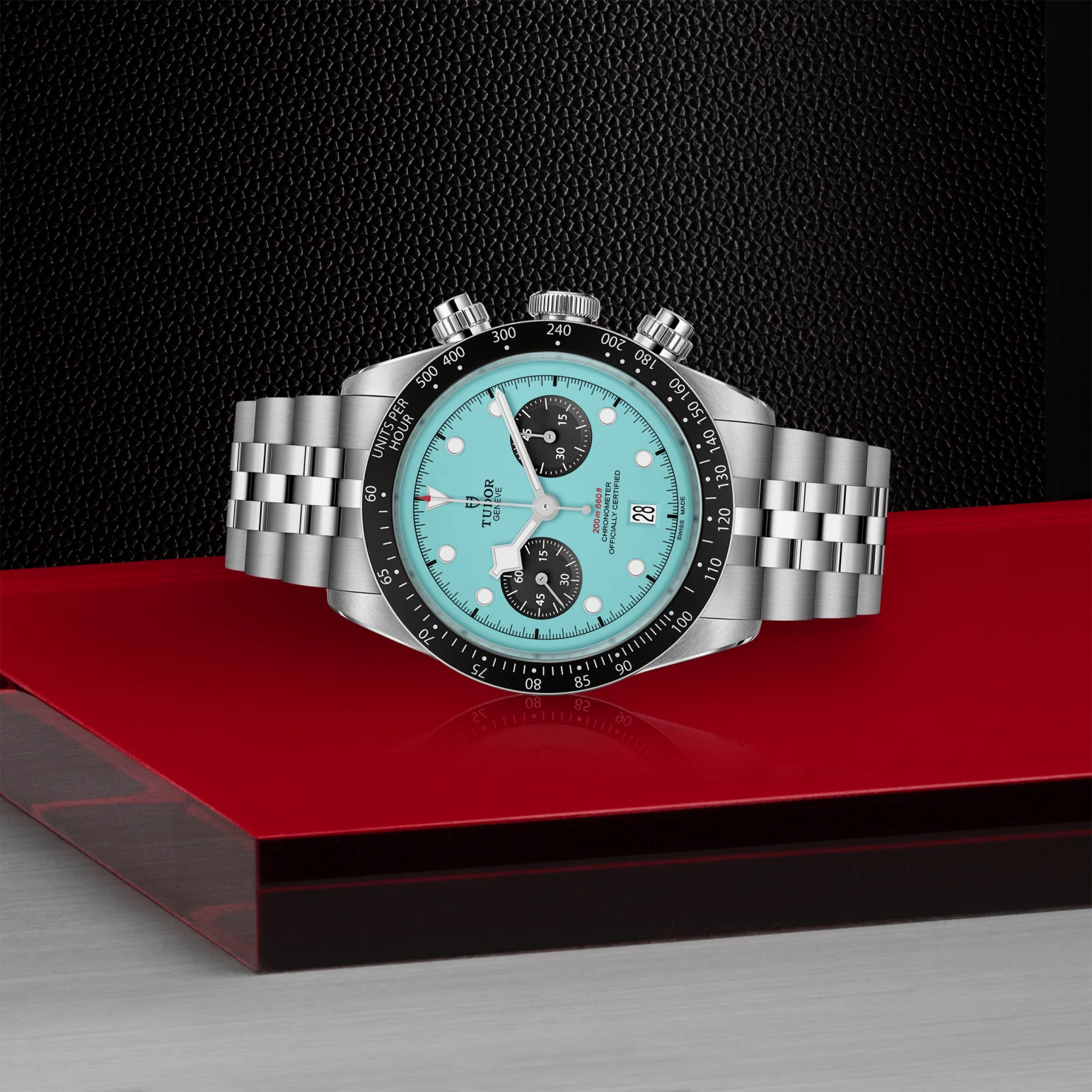 TUDOR Black Bay Chrono Flamingo Blue Automatic 41mm Watch - Image 3
