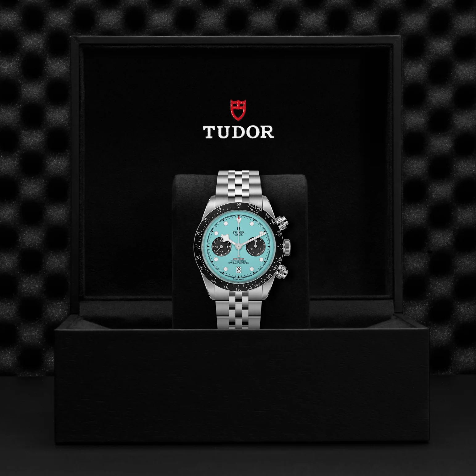 TUDOR Black Bay Chrono Flamingo Blue Automatic 41mm Watch - Image 4